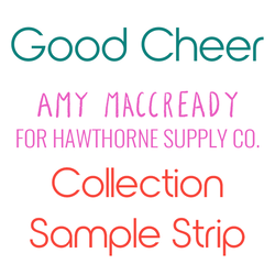 Good Cheer Sample Strip