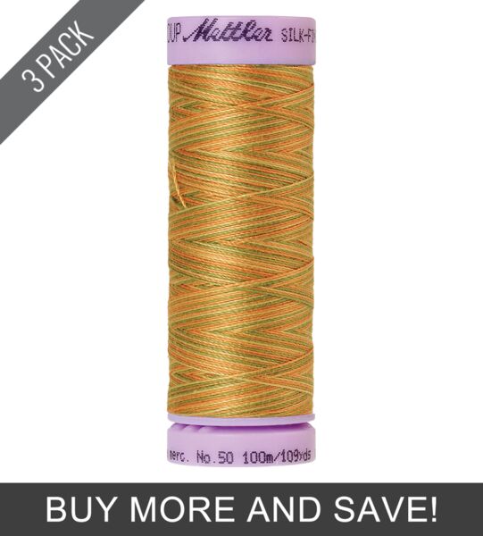New Fields (9075-9835) - Silk Finish Cotton Multi 50wt - 109 Yards (3 ...