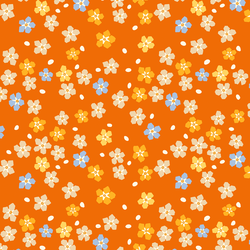 Scattered Petals in Poppy