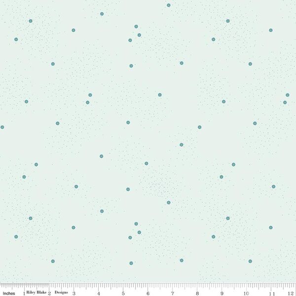 Dainty Daisy in Bleached Denim