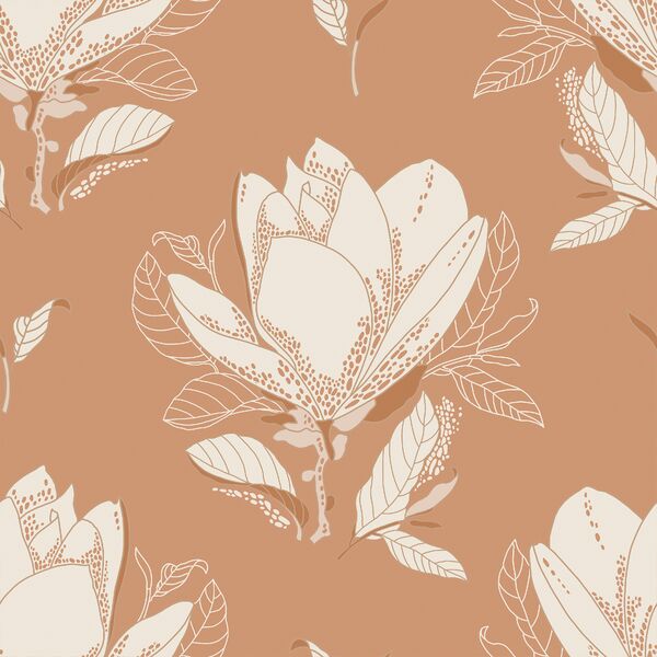 Magnolias in Tawny