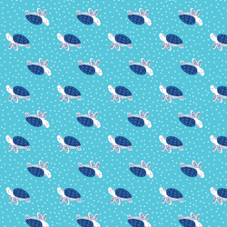 Sea Turtles in Pacific Blue