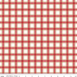 Plaid in White