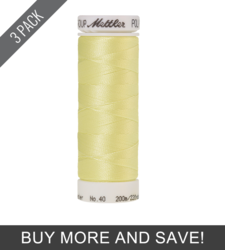 Lemon Frost (3406-0250) - Poly Sheen - 220 Yards (3 Pack)