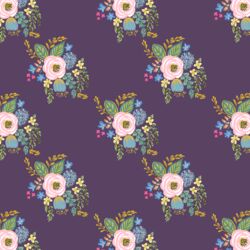 Little Garden Bouquet in Aubergine