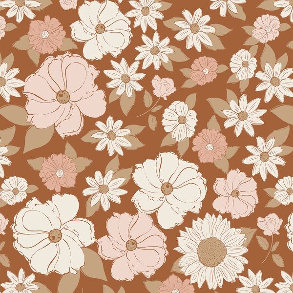 Flower Child in Boho Brown