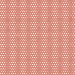 Polka Dots in Dark Peach