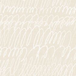 Large Squiggle in Cream