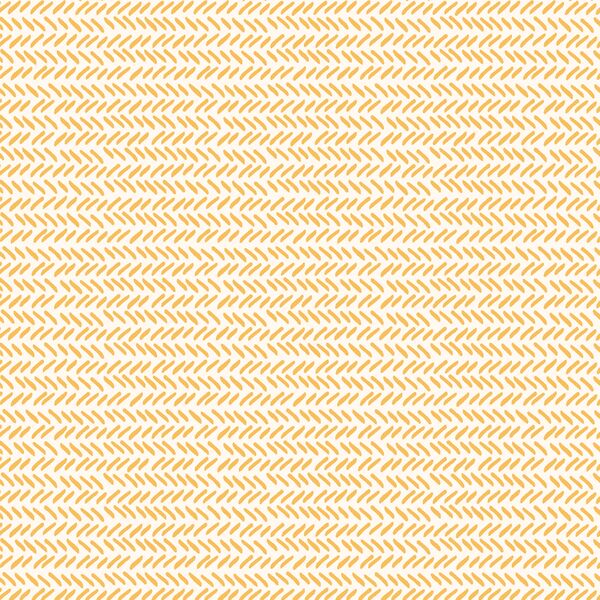 Woven Basket in Sun Yellow