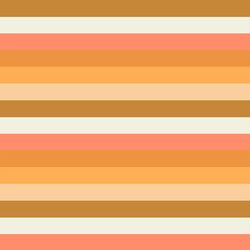 Large Seventies Stripe in Glow