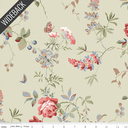 Floral Wideback in Sage