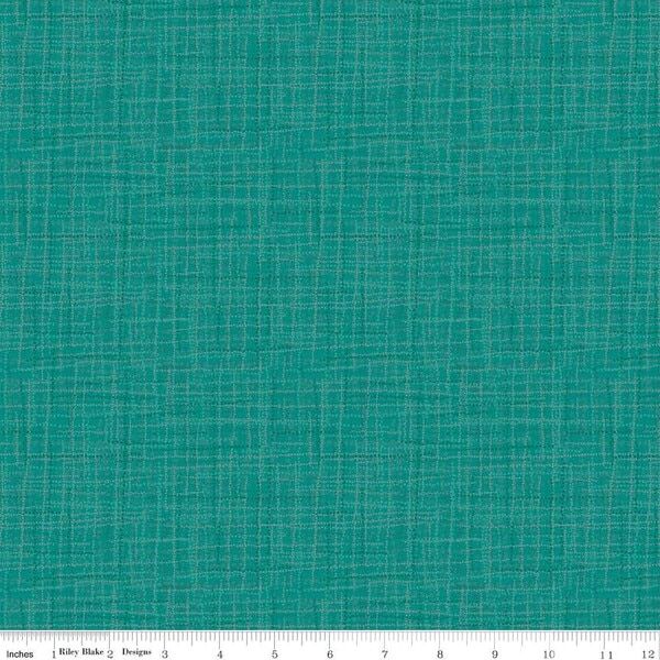 Grasscloth Cottons in Teal
