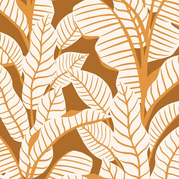 Palm Play in Copper Brown