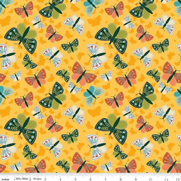 Butterflies in Yellow
