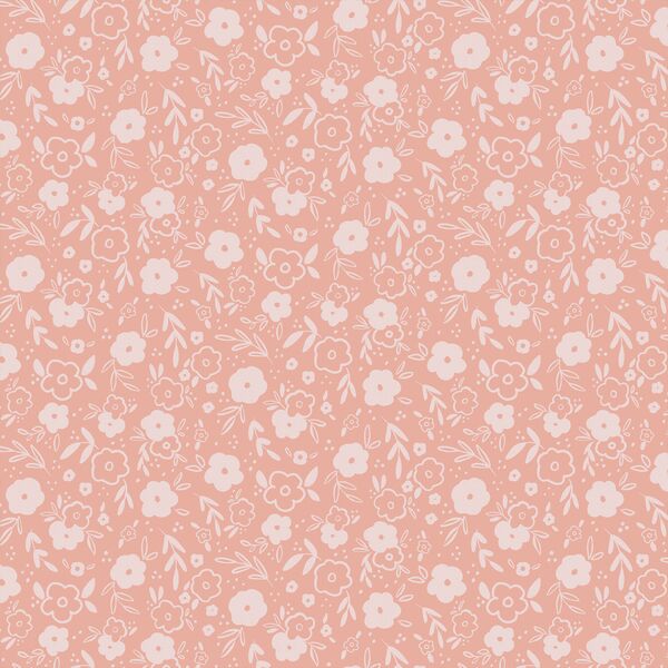 Posies in Dawn Pink