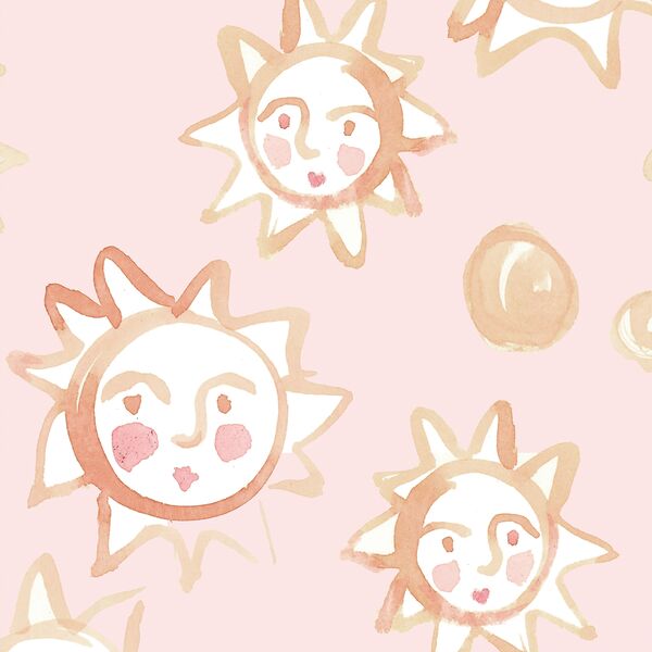 Large Sun Goddess in Pink Sand
