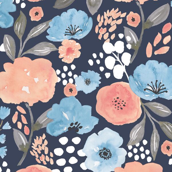 Delightful in Navy