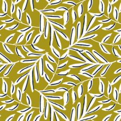 Large Thurloe Square in Citron Green