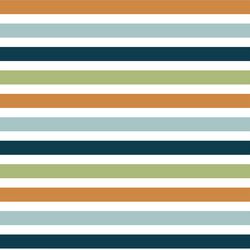 Garden Stripes in Cool