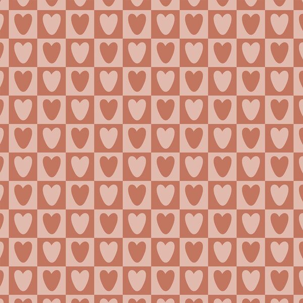 Valentine Checkerboard in Love