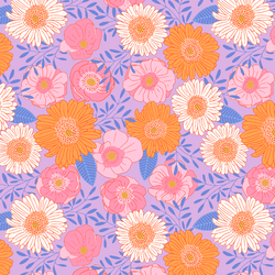 Blooming Floral in Lavender