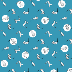 Mouse in Blue