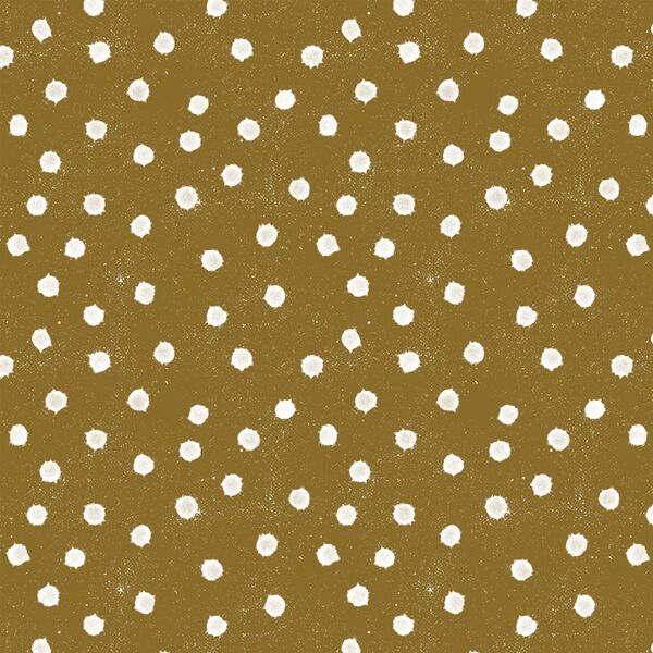 Splatter Dot in Light Gold