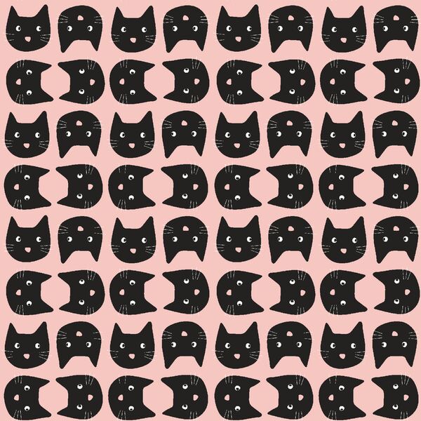 Meow in the Middle in Pink