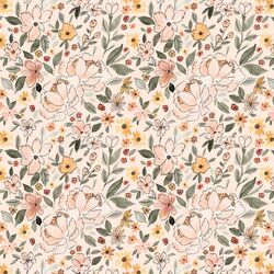 Small Amelia Floral in Apricot