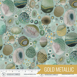 Pebblebrook in Jade Metallic