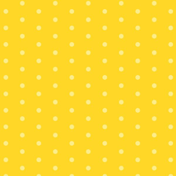 Polka Dots in Canary Yellow