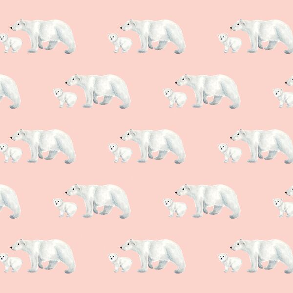 Polar Family in Light Pink