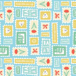 Happy Stamps in Sky Blue
