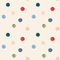 Large Painted Polka Dot in Christmas