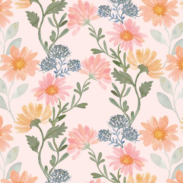Flower Stand in Pale Peach