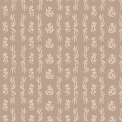 Quilt Floral in Pecan