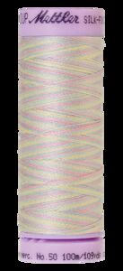 Baby Blanket (9075-9826) - Silk Finish Cotton Multi 50wt - 109 Yards