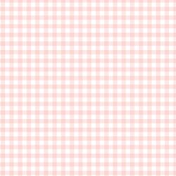 Gingham Check in Powder Pink