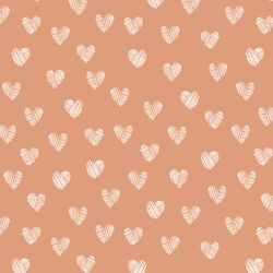 Heartbreaker in Cream on Peach