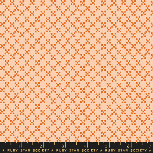 Tiles in Creamsicle