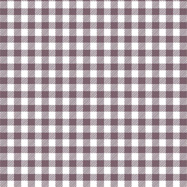 Small Buffalo Plaid in Mulberry
