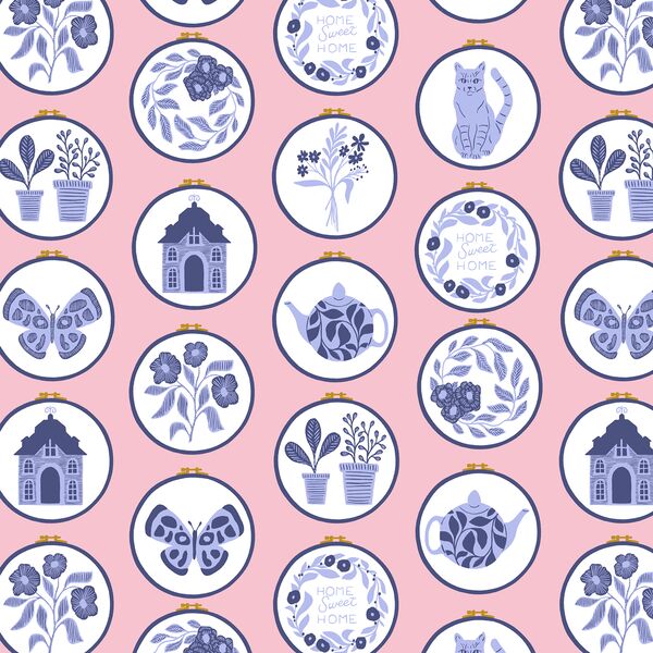 Embroidery in Garden