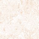 Paperie in Warm Orange on White