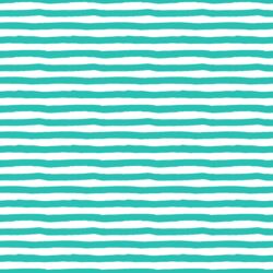 Stripes in Aqua
