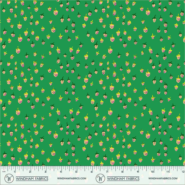 Field Strawberries in Jade