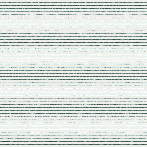 Simplicity Stripe in Lake on Cream