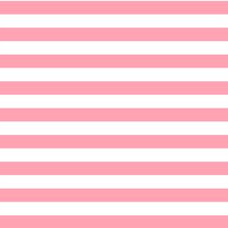 Horizontal Candy Stripe in Rose Pink