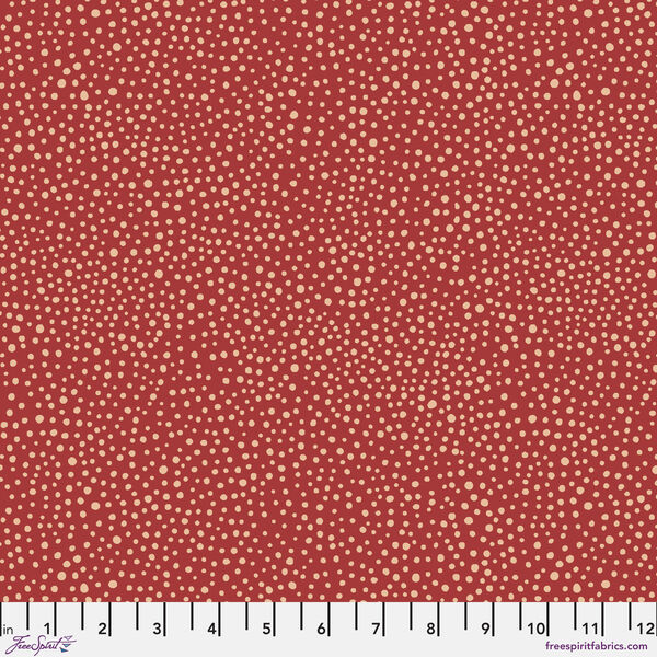 Seaweed Dot in Red