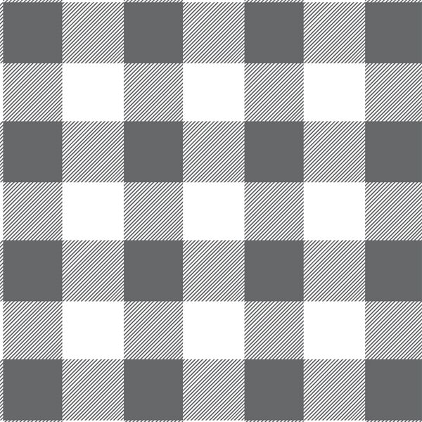 Buffalo Plaid in Charcoal