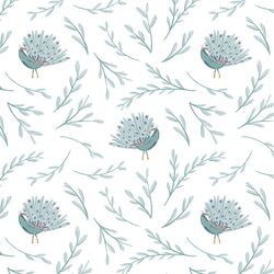 Peacock in Celadon